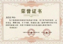 弘扬劳模精神  争当时代先锋  国医楷模——孙青春