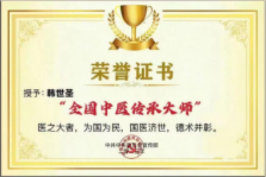 国医大师 中医泰斗——韩世圣