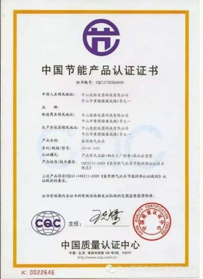 中国人改变世界炉具的革命历史 深圳国胜环保电器科技有限公司