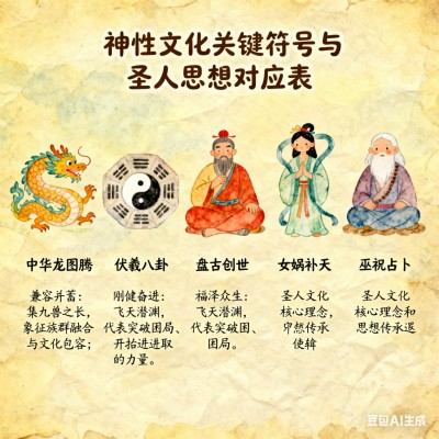 神性为基，圣人为脉：  解码中华文明延续的双源密码