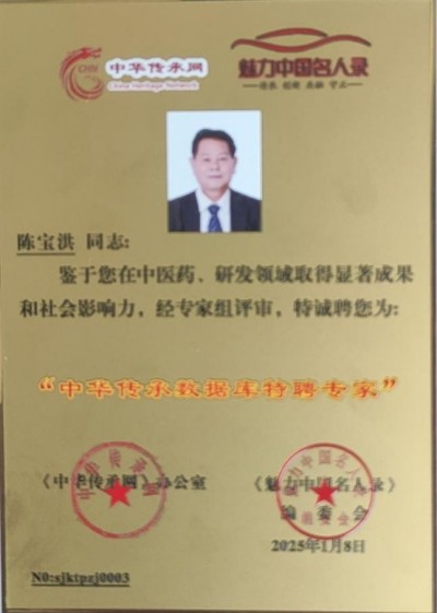 陈宝洪： 探寻中医魅力