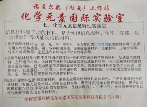 【诺贝尔奖孵化中心会客厅】-【诺贝尔化学奖孵化课题：新化学元素周期表-《宏观元素周期表》】